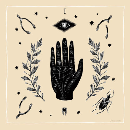 All Hallows Eve I Sq No Words Neutral by Sara Zieve Miller. SKU 74764a. Archival Giclee Fine art print for wall decor.