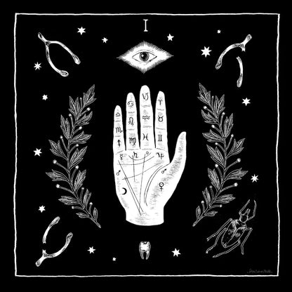 All Hallows Eve I Sq no Words by Sara Zieve Miller. SKU 51684a. Archival Giclee Fine art print for wall decor.