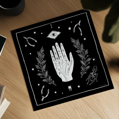 All Hallows Eve I Sq no Words by Sara Zieve Miller. Shown as a detailed flat fine art print, highlighting archival giclee quality. Available as an archival giclee rolled canvas, fine art paper, or poster print. SKU 51684a.