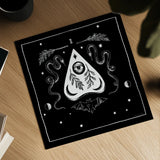 All Hallows Eve II Sq no Words by Sara Zieve Miller. Shown as a detailed flat fine art print, highlighting archival giclee quality. Available as an archival giclee rolled canvas, fine art paper, or poster print. SKU 51685a.