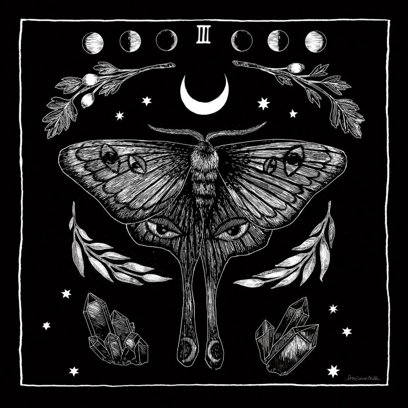 All Hallows Eve III Sq no Words by Sara Zieve Miller. SKU 51686a. Archival Giclee Fine art print for wall decor.