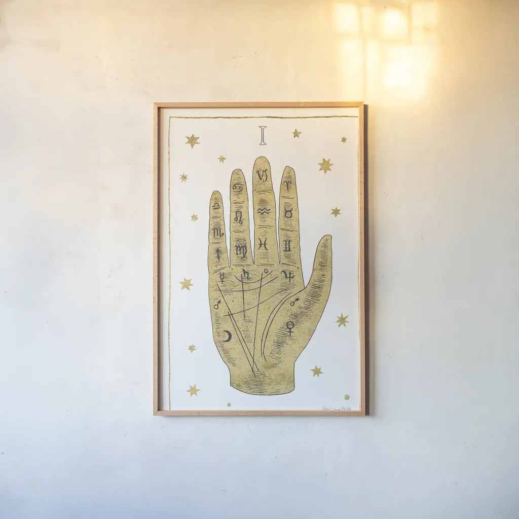 All Hallows Eve V by Sara Zieve Miller. shown as a paper print in a natural frame. Available as a archival giclee rolled canvas, fine art paper, or poster print. SKU 48910h.