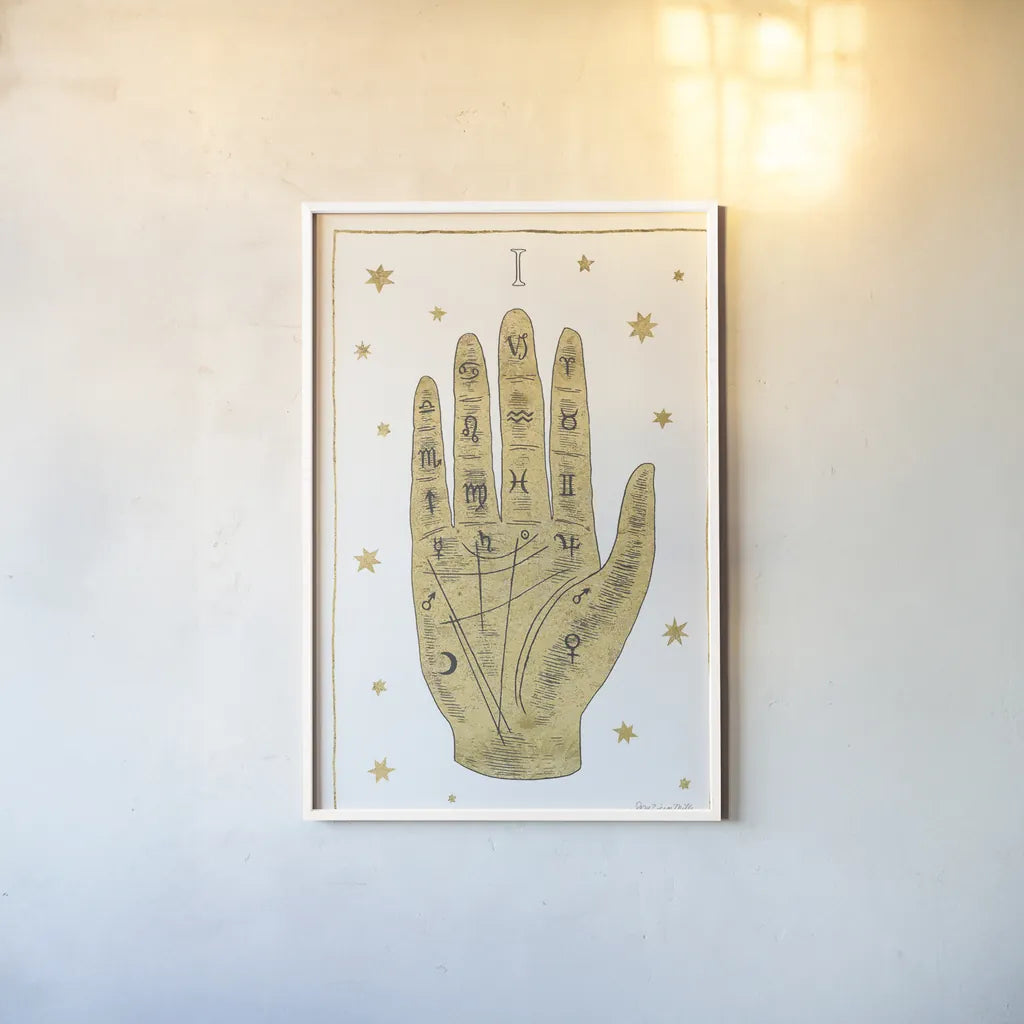 All Hallows Eve V by Sara Zieve Miller. shown as a paper print in a white frame. Available as a archival giclee rolled canvas, fine art paper, or poster print. SKU 48910h.