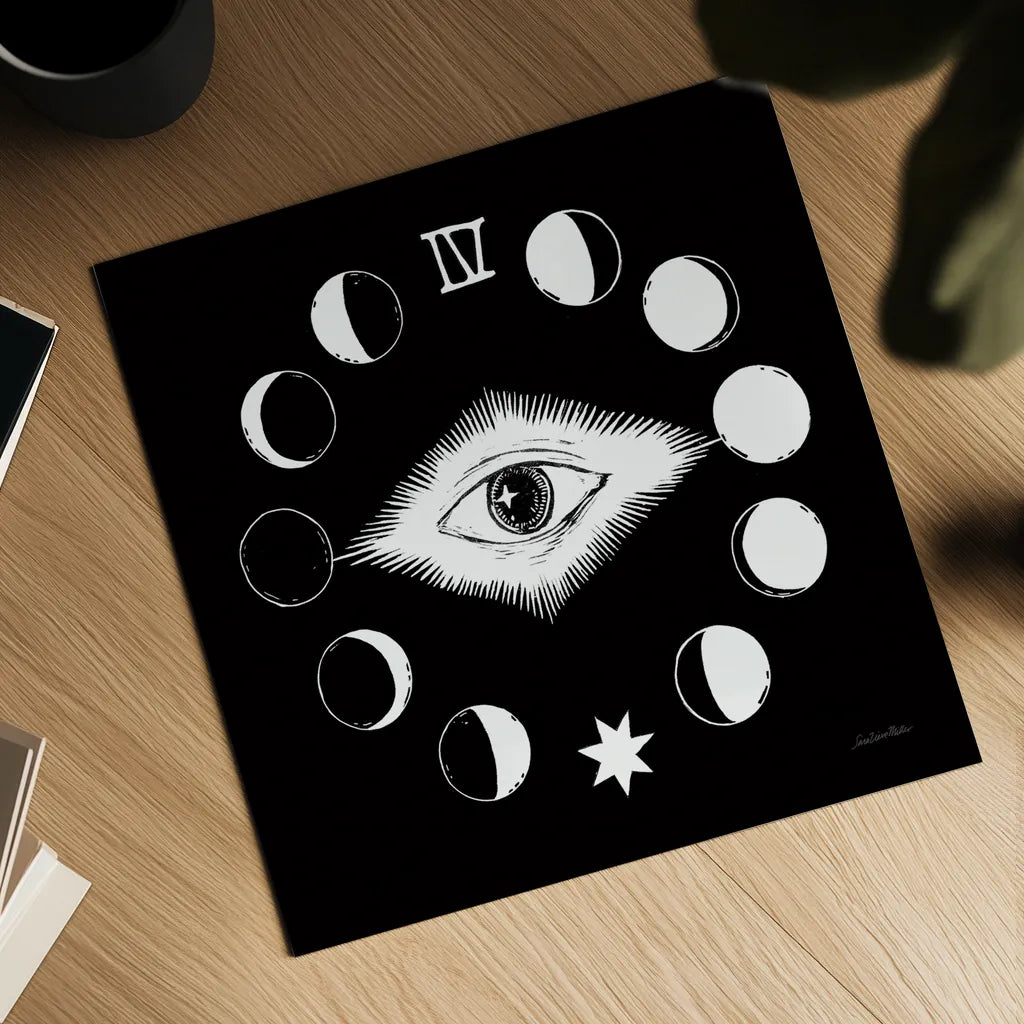 All Hallows Eve VI by Sara Zieve Miller. Shown as a detailed flat fine art print, highlighting archival giclee quality. Available as an archival giclee rolled canvas, fine art paper, or poster print. SKU 86782a.