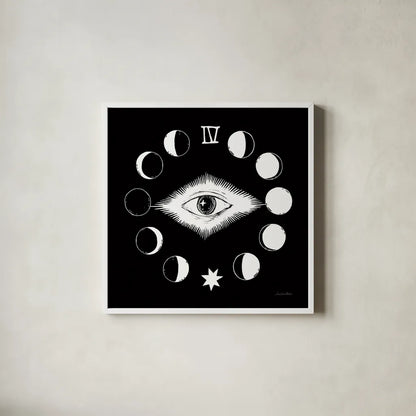 All Hallows Eve VI by Sara Zieve Miller. Shown in a crisp white glass frame for a clean and minimalist style. Available as an archival giclee rolled canvas, fine art paper, or poster print. SKU 86782a.