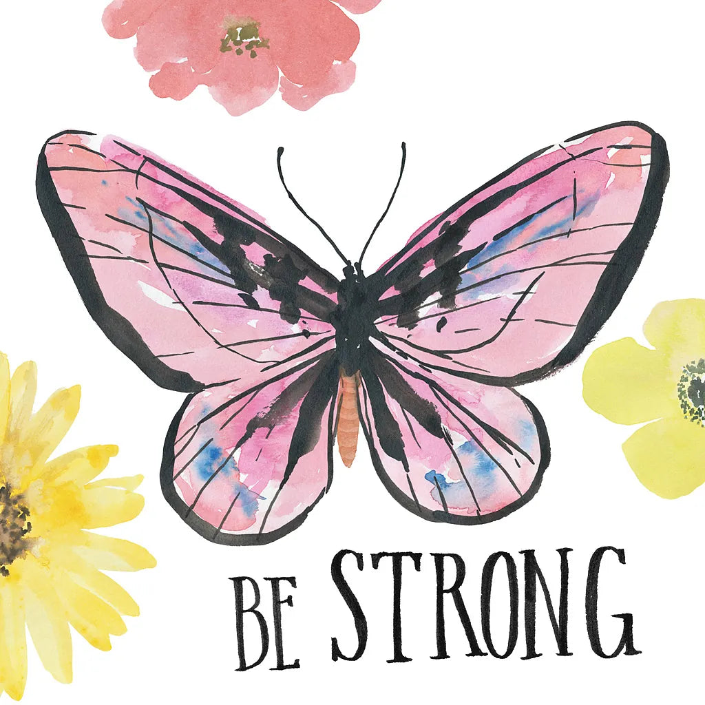 Beautiful Butterfly I by Sara Zieve Miller. SKU 27319a. Archival Giclee Fine art print for wall decor.