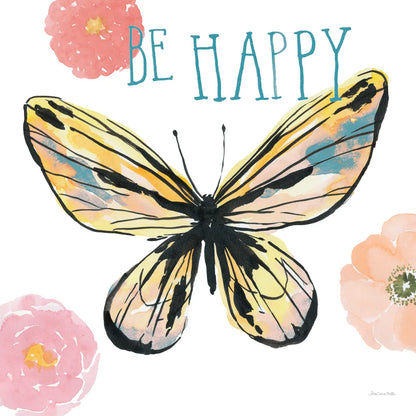 Beautiful Butterfly II Teal by Sara Zieve Miller. SKU 66530a. Archival Giclee Fine art print for wall decor.