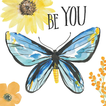 Beautiful Butterfly III by Sara Zieve Miller. SKU 27321a. Archival Giclee Fine art print for wall decor.