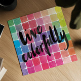 Color Quotes II by Sara Zieve Miller. Shown as a detailed flat fine art print, highlighting archival giclee quality. Available as an archival giclee rolled canvas, fine art paper, or poster print. SKU 31469a.