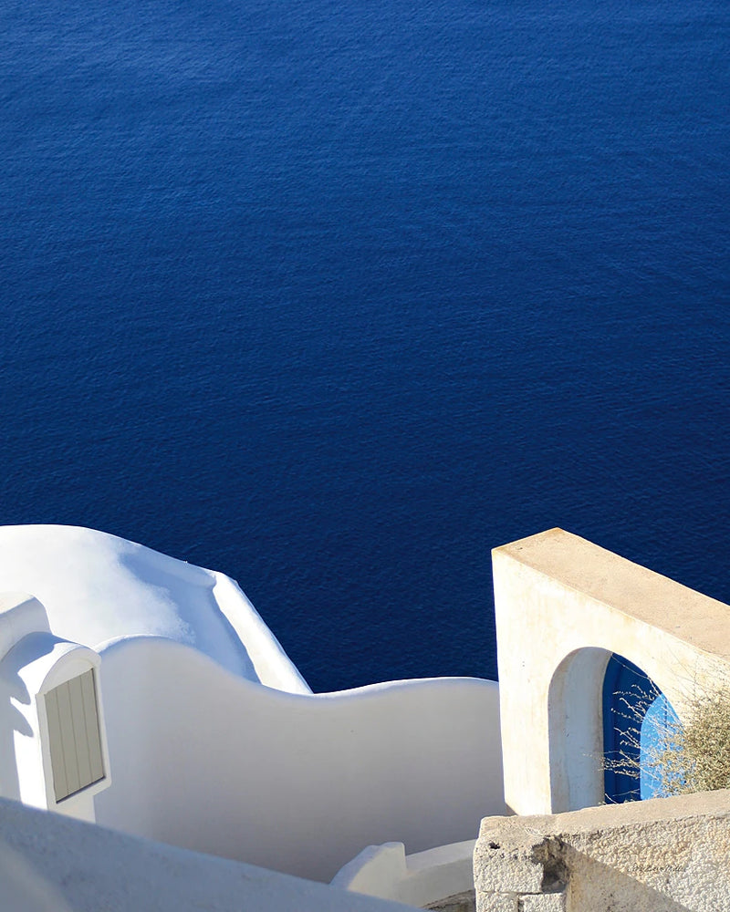 Santorini II Crop by Sara Zieve Miller
