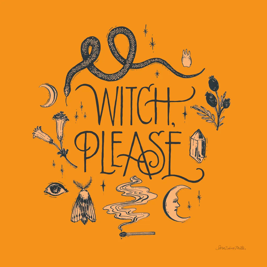 Something Wicked IV by Sara Zieve Miller. SKU 58088a. Archival Giclee Fine art print for wall decor.