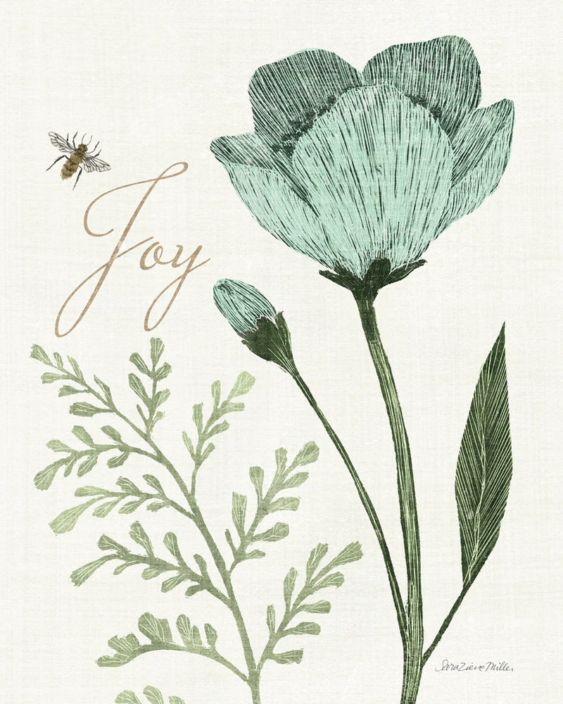 Springtime I v2 Joy by Sara Zieve Miller
