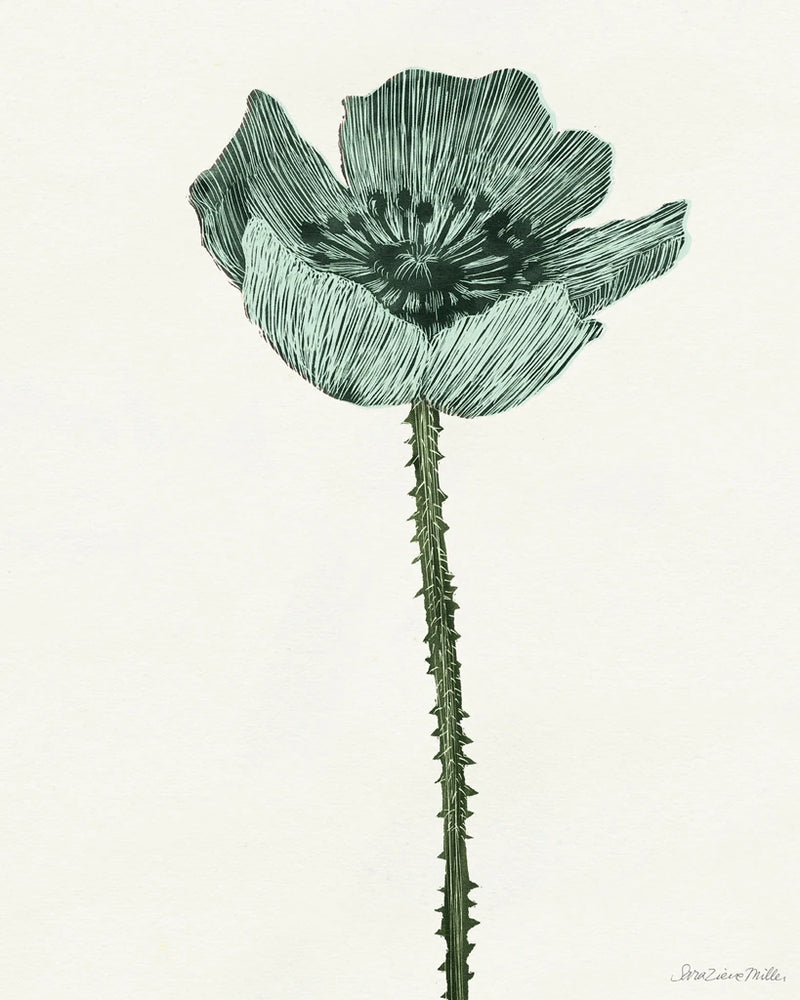 Springtime II Blue by Sara Zieve Miller