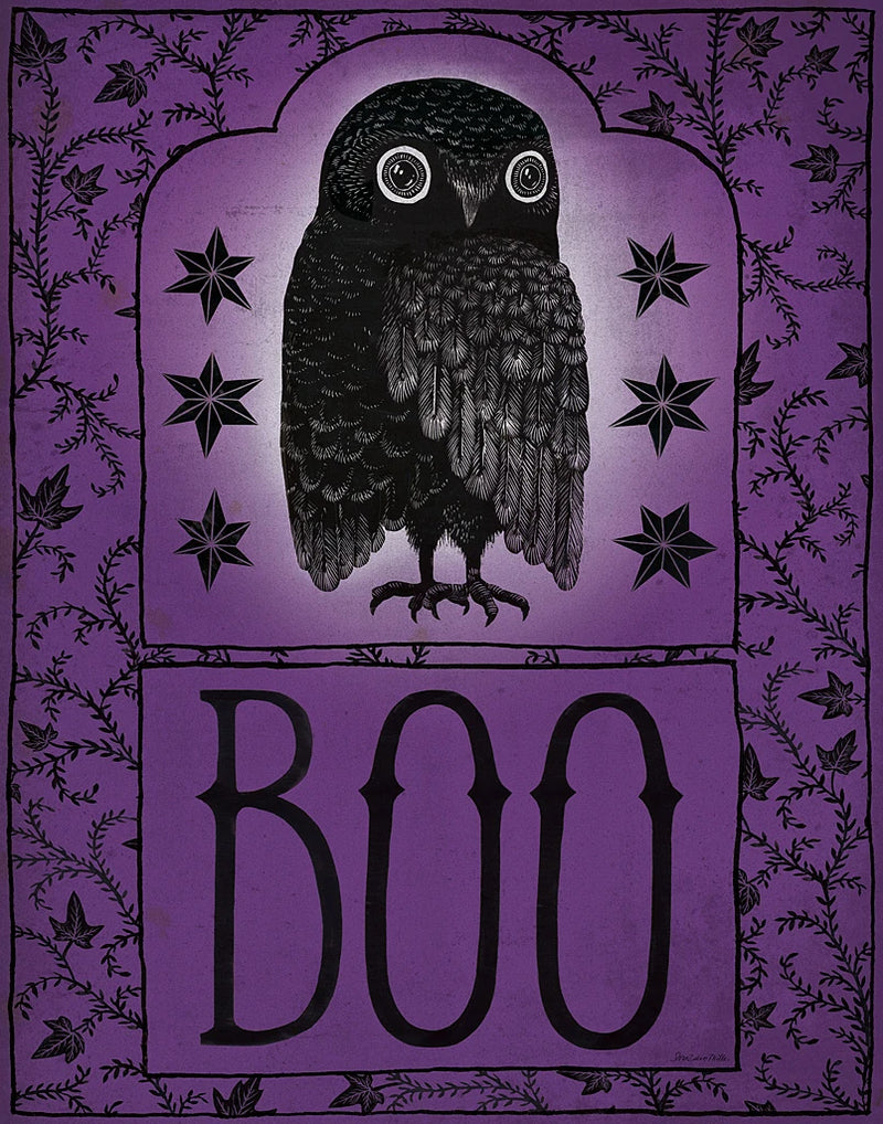 Vintage Halloween Boo by Sara Zieve Miller