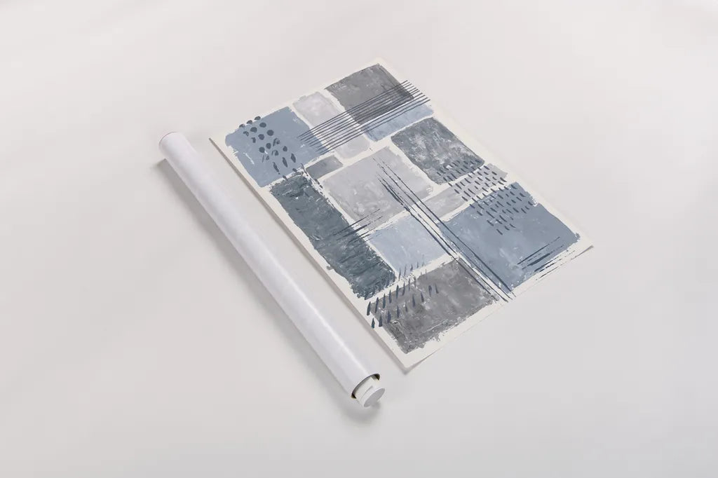 Between the Lines I by Sarah Adams. shown as a rolled paper print. Available as archival giclee rolled canvas, fine art paper, or poster print. SKU 34397i.