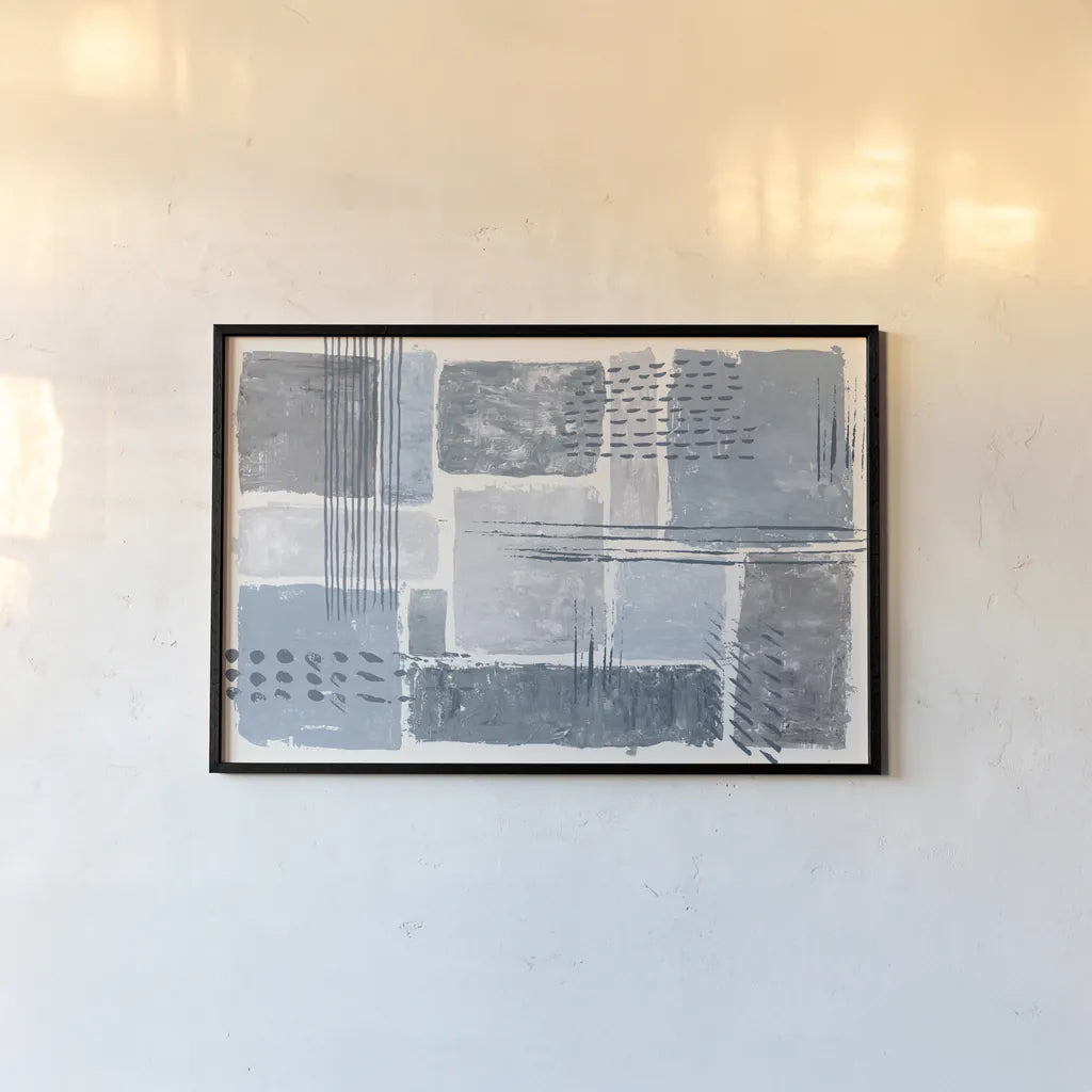 Between the Lines I by Sarah Adams. shown as a paper print in a black flame. Available as a archival giclee rolled canvas, fine art paper, or poster print. SKU 34397i.