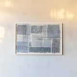 Between the Lines I by Sarah Adams. shown as a paper print in a white frame. Available as a archival giclee rolled canvas, fine art paper, or poster print. SKU 34397i.