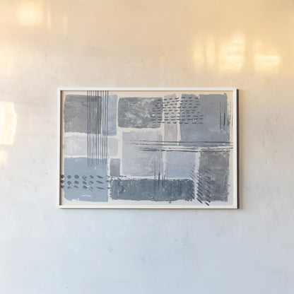 Between the Lines I by Sarah Adams. shown as a paper print in a white frame. Available as a archival giclee rolled canvas, fine art paper, or poster print. SKU 34397i.