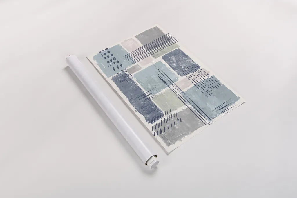 Between the Lines I Cool by Sarah Adams. shown as a rolled paper print. Available as archival giclee rolled canvas, fine art paper, or poster print. SKU 56956i.