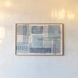 Between the Lines I Cool by Sarah Adams. shown as a paper print in a natural frame. Available as a archival giclee rolled canvas, fine art paper, or poster print. SKU 56956i.