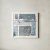 Between the Lines II by Sarah Adams. Shown in a crisp white glass frame for a clean and minimalist style. Available as an archival giclee rolled canvas, fine art paper, or poster print. SKU 34398a.