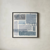 Between the Lines III by Sarah Adams. Shown in a sleek black glass frame for a contemporary gallery look. Available as an archival giclee rolled canvas, fine art paper, or poster print. SKU 34399a.