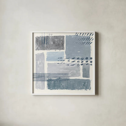 Between the Lines III by Sarah Adams. Shown in a crisp white glass frame for a clean and minimalist style. Available as an archival giclee rolled canvas, fine art paper, or poster print. SKU 34399a.