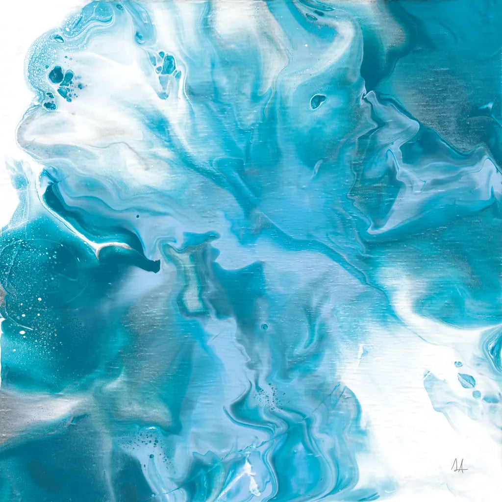 Blue Lagoon II by Sarah Adams. SKU 90497a. Archival Giclee Fine art print for wall decor.