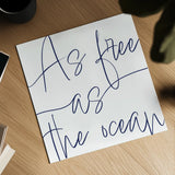 By the Beach I by Sarah Adams. Shown as a detailed flat fine art print, highlighting archival giclee quality. Available as an archival giclee rolled canvas, fine art paper, or poster print. SKU 83392a.
