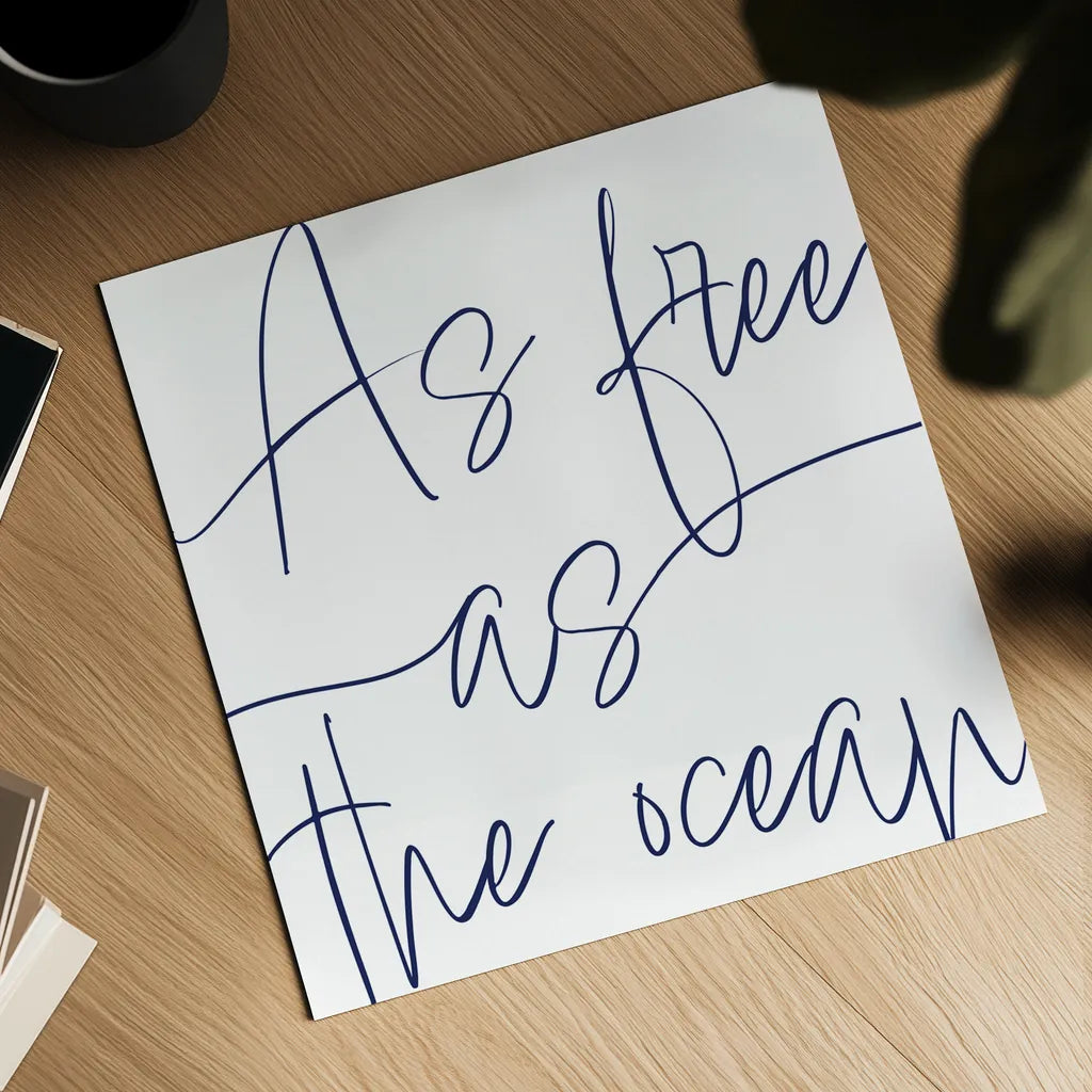 By the Beach I by Sarah Adams. Shown as a detailed flat fine art print, highlighting archival giclee quality. Available as an archival giclee rolled canvas, fine art paper, or poster print. SKU 83392a.