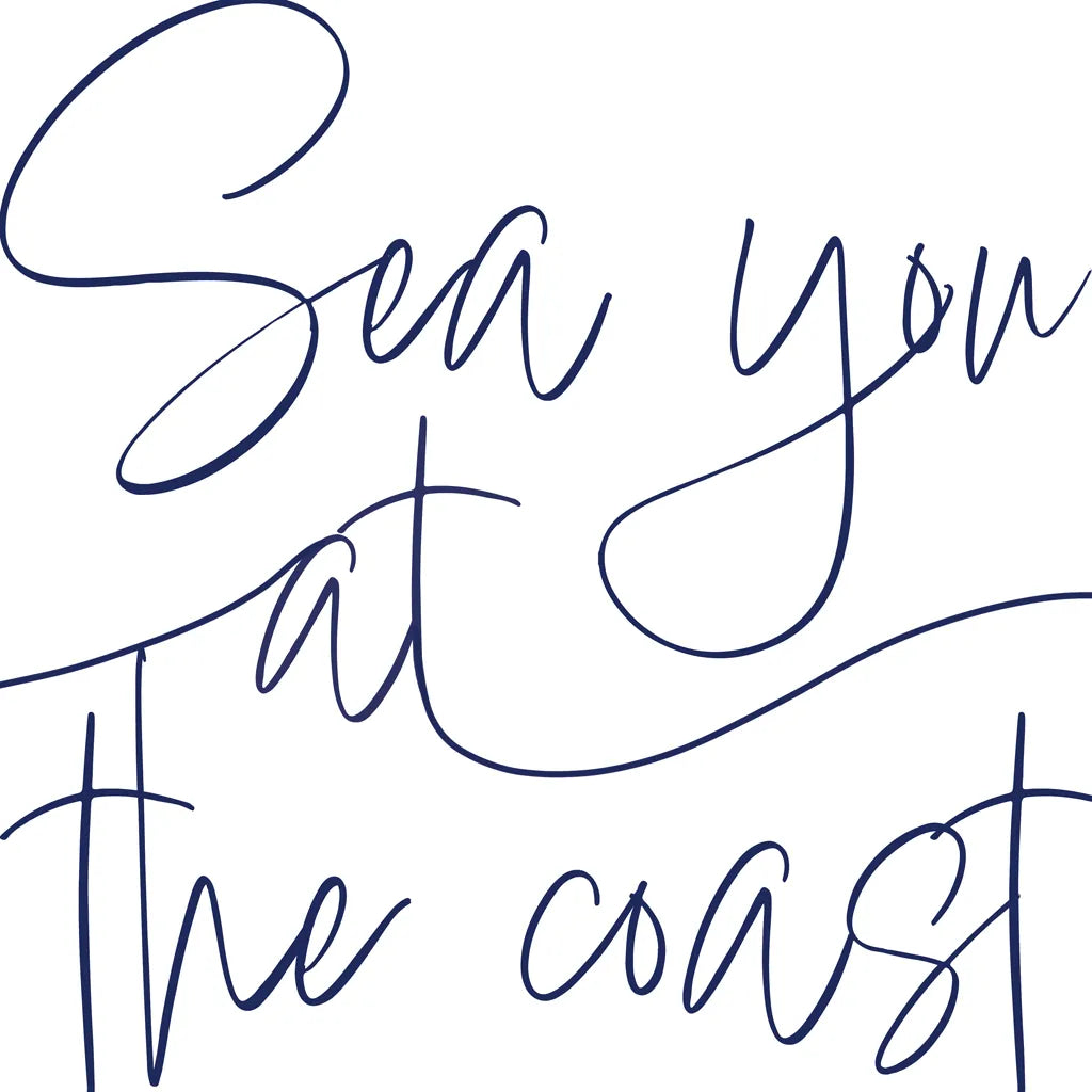 By the Beach II by Sarah Adams. SKU 83393a. Archival Giclee Fine art print for wall decor.