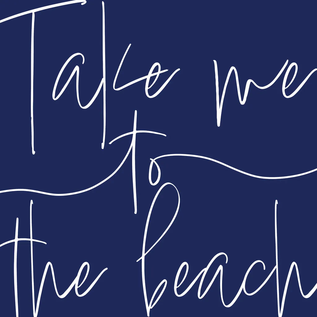 By the Beach III by Sarah Adams. SKU 83394a. Archival Giclee Fine art print for wall decor.