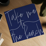 By the Beach III by Sarah Adams. Shown as a detailed flat fine art print, highlighting archival giclee quality. Available as an archival giclee rolled canvas, fine art paper, or poster print. SKU 83394a.