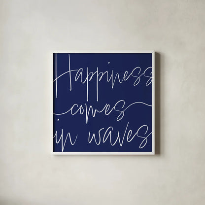 By the Beach IV by Sarah Adams. Shown in a crisp white glass frame for a clean and minimalist style. Available as an archival giclee rolled canvas, fine art paper, or poster print. SKU 83395a.