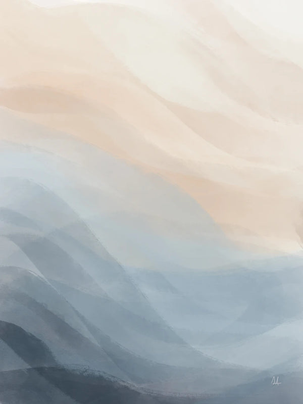 Calming Waves I by Sarah Adams