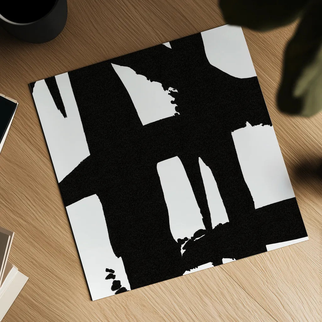 Crossing Paths I by Sarah Adams. Shown as a detailed flat fine art print, highlighting archival giclee quality. Available as an archival giclee rolled canvas, fine art paper, or poster print. SKU 32109a.