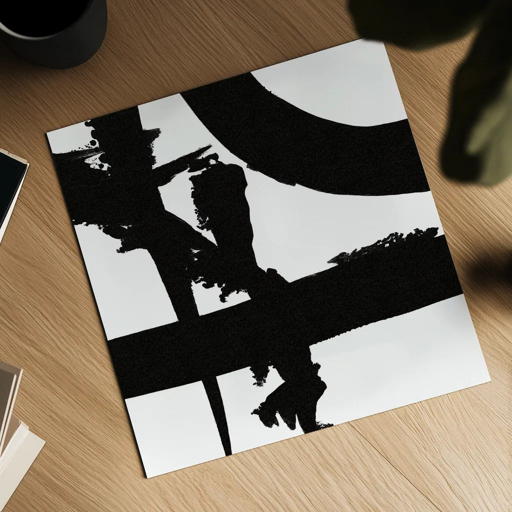 Crossing Paths II by Sarah Adams. Shown as a detailed flat fine art print, highlighting archival giclee quality. Available as an archival giclee rolled canvas, fine art paper, or poster print. SKU 32110a.