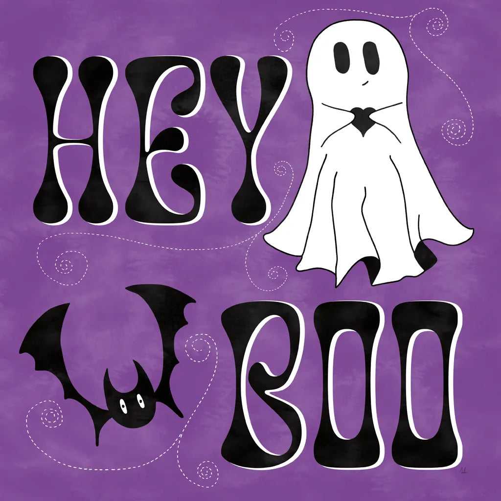Hey Boo II by Sarah Adams. SKU 85068a. Archival Giclee Fine art print for wall decor.