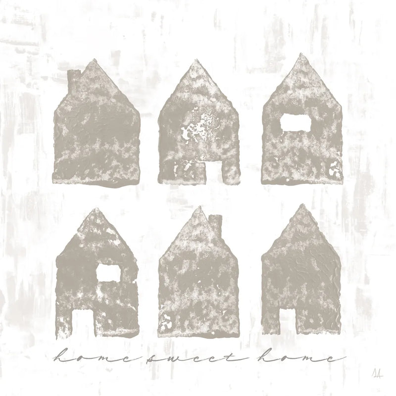 Home Sweet Home IV by Sarah Adams. SKU 84628a. Archival Giclee Fine art print for wall decor.
