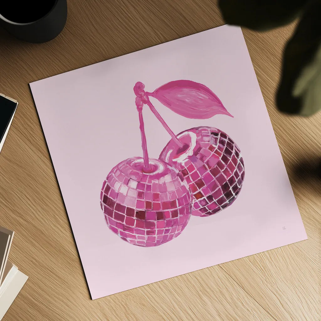 Howdy I by Sarah Adams. Shown as a detailed flat fine art print, highlighting archival giclee quality. Available as an archival giclee rolled canvas, fine art paper, or poster print. SKU 93239a.