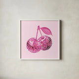 Howdy I by Sarah Adams. Shown in a crisp white glass frame for a clean and minimalist style. Available as an archival giclee rolled canvas, fine art paper, or poster print. SKU 93239a.