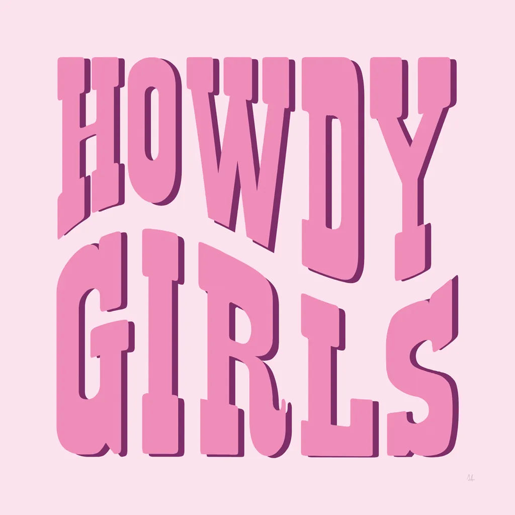 Howdy VII by Sarah Adams. SKU 93245a. Archival Giclee Fine art print for wall decor.