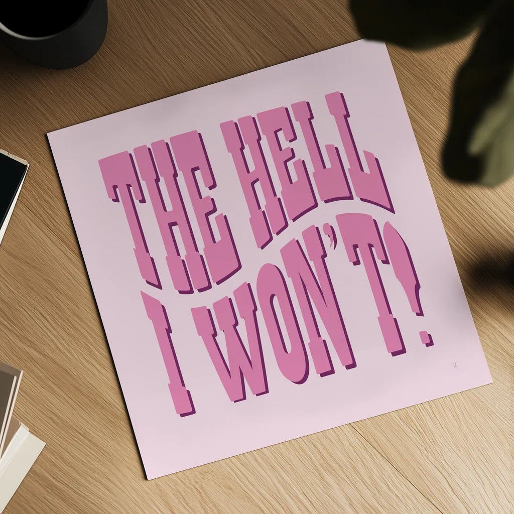 Howdy VIII by Sarah Adams. Shown as a detailed flat fine art print, highlighting archival giclee quality. Available as an archival giclee rolled canvas, fine art paper, or poster print. SKU 93246a.