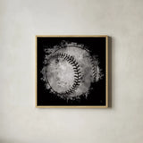 Let the Games Begin I by Sarah Adams. Shown in a natural wood glass frame for a timeless modern aesthetic. Available as an archival giclee rolled canvas, fine art paper, or poster print. SKU 83763a.
