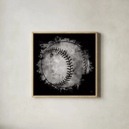 Let the Games Begin I by Sarah Adams. Shown in a natural wood glass frame for a timeless modern aesthetic. Available as an archival giclee rolled canvas, fine art paper, or poster print. SKU 83763a.