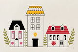 Little Houses IV by Sarah Adams. SKU 101677i. Archival Giclee Fine art print for wall decor.