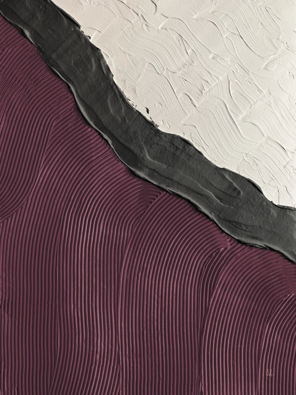 Neutral Ocean Plum by Sarah Adams
