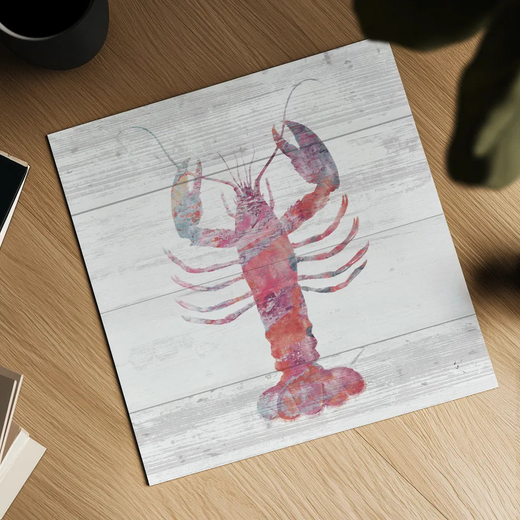 Ocean Life II by Sarah Adams. Shown as a detailed flat fine art print, highlighting archival giclee quality. Available as an archival giclee rolled canvas, fine art paper, or poster print. SKU 35945a.