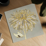 Sarahs Garden Gatsby III by Sarah Adams. Shown as a detailed flat fine art print, highlighting archival giclee quality. Available as an archival giclee rolled canvas, fine art paper, or poster print. SKU 31929a.