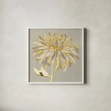 Sarahs Garden Gatsby III by Sarah Adams. Shown in a crisp white glass frame for a clean and minimalist style. Available as an archival giclee rolled canvas, fine art paper, or poster print. SKU 31929a.